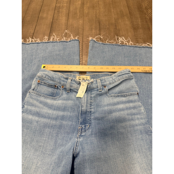 Madewell Flared Wide-Leg Jeans Women’s Size 30 NWT $138 - Picture 3 of 9